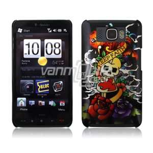   DESIGN 1 PC ACCESSORY CASE + LCD SCREEN PROTECTOR for HTC HD2 PHONE