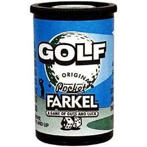    Pocket Farkel Dice Game   Miniature Set   Golf: Toys & Games