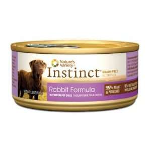   Instinct Grain Free Rabbit Canned Dog Food Size 5.5 oz / 12 Pack Pet