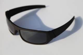 Men Flat Black Matte Sunglasses Biker Motor Cycle Sports Gangster 