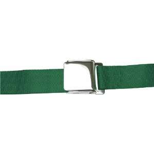   188013 Dark Green 2 Point Retractable Seat Belt with Airplane Buckle