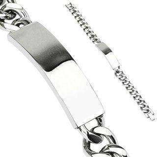 Quality Stainless Steel ID Bracelet Free Engraving  SS2845  
