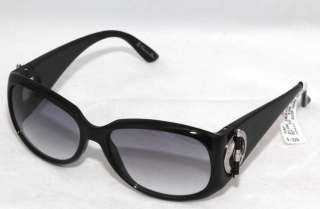 New Authentic Christian Dior Design 2 D281B Womens Sunglasses Black 57 