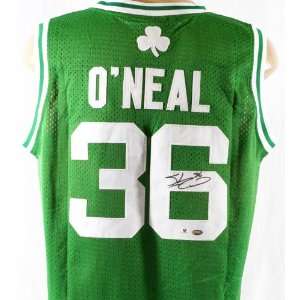 Shaquille ONeal Signed Boston Celtics Jersey   GAI   Autographed NBA 