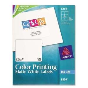  Avery Color Printing Labels (8254): Office Products