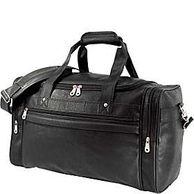 Koskin Leather Sport / Travel Carry On Duffel Bag Black