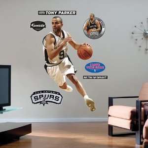San Antonio Spurs #9 Tony Parker Player Fathead  Sports 