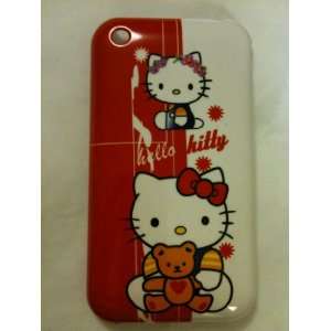  Hello kitty Hard back cover case for 3G 3GS. Perfect color 