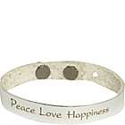 Dillon Rogers Peace love Happiness Bracelet   Thin View 8 Colors $32 