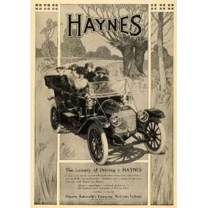  1911 Ad Haynes Automobile Company Kokomo Antique Cars 