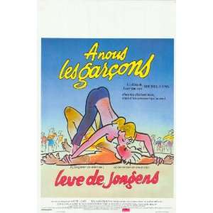  A Nous les gar ons (1985) 27 x 40 Movie Poster Belgian 