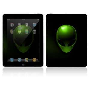    DecalSkin iPad Graphic Cover Skin   Alien X File Electronics
