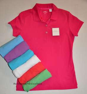 LADY HATHAWAY Polo CLASSIC Shirt Mesh Top Longer S XL  