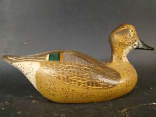 Miniature CLARENCE TitBird BAUER Old MD Duck DECOY  