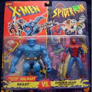 Men VS. Spider Man Exclusive Collectors Edition 2 Pack Beast VS 