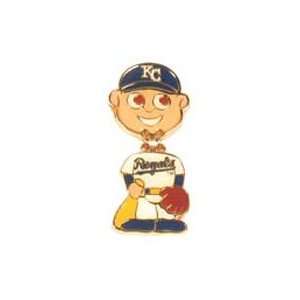   Pin   Kansas City Royals Bobble Head Pin by Aminco: Sports & Outdoors