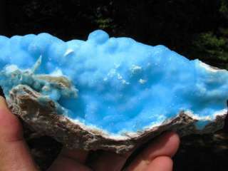 Stunning Sky Blue Hemimorphite Mineral From Chian  