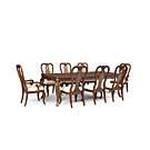 Bordeaux Louis Philippe Style 9 Piece Dining Set Rectangular Table, 6 
