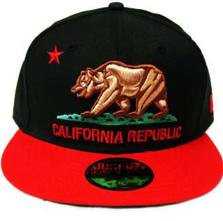New Era CALIFORNIA REPUBLIC CALI Nor Cal L.A. Lakers Dodgers Fitted 
