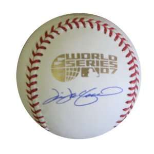 Autographed Tim Wakefield 07 World Series MLB Baseball (MLB 