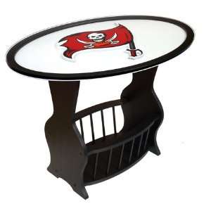  Tampa Bay Buccaneers Glass End Table: Everything Else