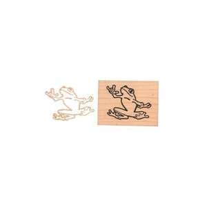  Sign Language I Love You Frog Rubber Stamp Everything 