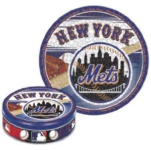 New York Mets 500 Piece Puzzle With Tin 
