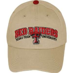 Texas Tech Red Raiders Adjustable Khaki Dinger Hat  Sports 