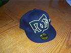DC FITTED HAT BLACK SIZE 7 1/2