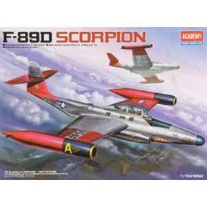  12403 1/72 F 89D Scorpion U.S. Air Force Toys & Games