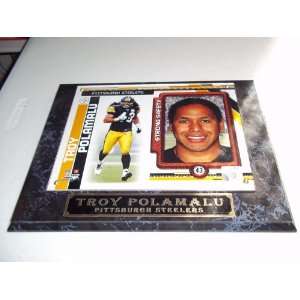  Pittsburgh Steelers Troy Polamalu Plaque: Everything Else