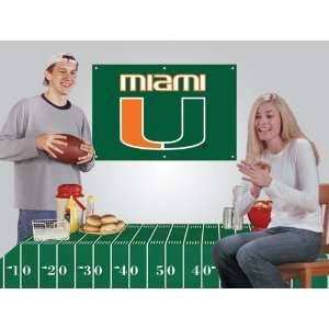 Miami Hurricanes Party Kits From Party Animal  Sports 