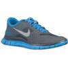 Nike Free Run 4.0   Mens   Grey / Light Blue