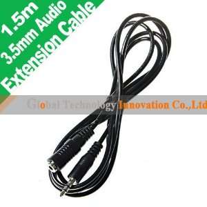  2pcs sell 3.5mm audio extension cable speaker cable: Electronics