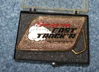 Vintage Snap On Tools Fast Trackin Throttle Belt Buckle  