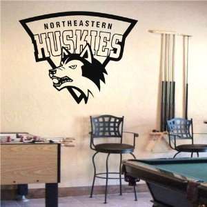   Vinyl Sticker Sports Logos Northeastern Huskies (S663)