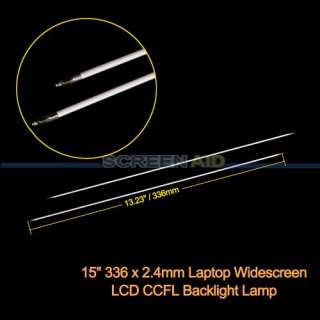   Backlight Bulb for Laptop 15.4 LCD Screen Full Spectrum 2.4x335mm Lamp