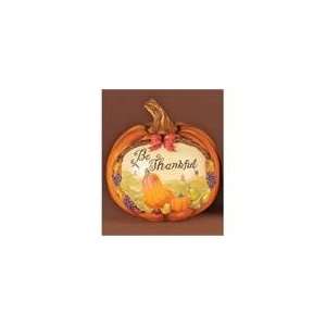   Be Thankful Thanksgiving Pumpkin Table Top Decoration