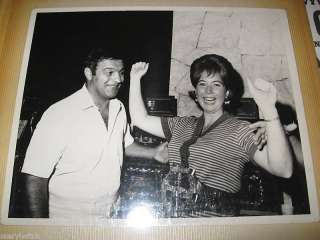 Vintage Rocky Marciano and Wife 10X8 Photograph  