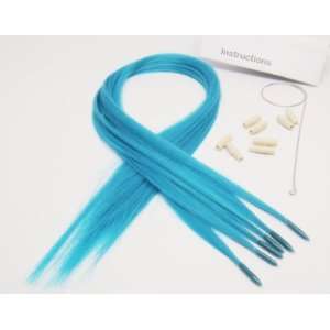   Color Hair Extensions New Generation Sky Blue: Arts, Crafts & Sewing