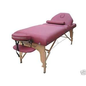 BestMassage 30 Burgundy Reiki Portable Massage Table Package(Includes 