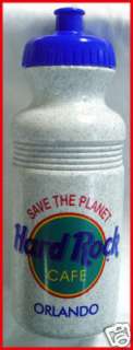 Hard Rock Cafe ORLANDO Save The Planet Water Bottle  