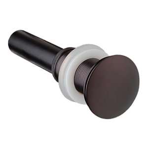  1 5/8 Inch Oil Rubbed Bronze Bathroom Pop up Drain without 