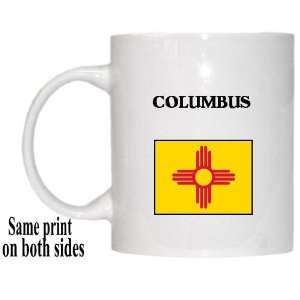  US State Flag   COLUMBUS, New Mexico (NM) Mug: Everything 