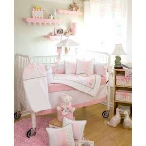    Glenna Jean Caitlyn 4 Piece Crib Bedding Set: Home & Kitchen