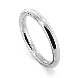 Sterling Silver 1.5mm High Polish Wedding Band Ring Size 4, 5, 6, 7, 8 