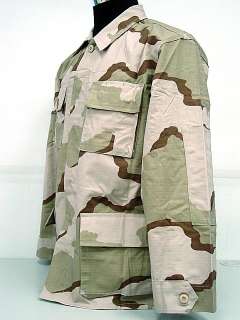 US Airsoft Desert Camo BDU Field Uniform Shirt Pants XL  