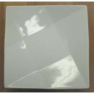  New CAC 8 Square White Plate: Kitchen & Dining