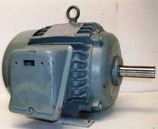 Hico SMD1075 3 Phase Induction Motor 230/460VAC 5.0HP  