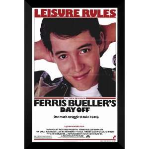  Ferris Buellers Day Off FRAMED 27x40 Movie Poster